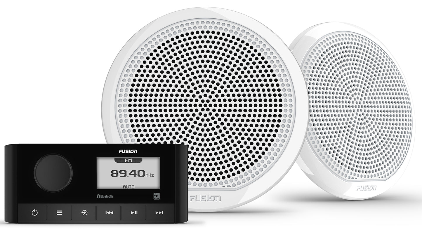 Fusion Radio- und Lautsprecherkits Kit aus MS-RA60 und EL-Lautsprechern