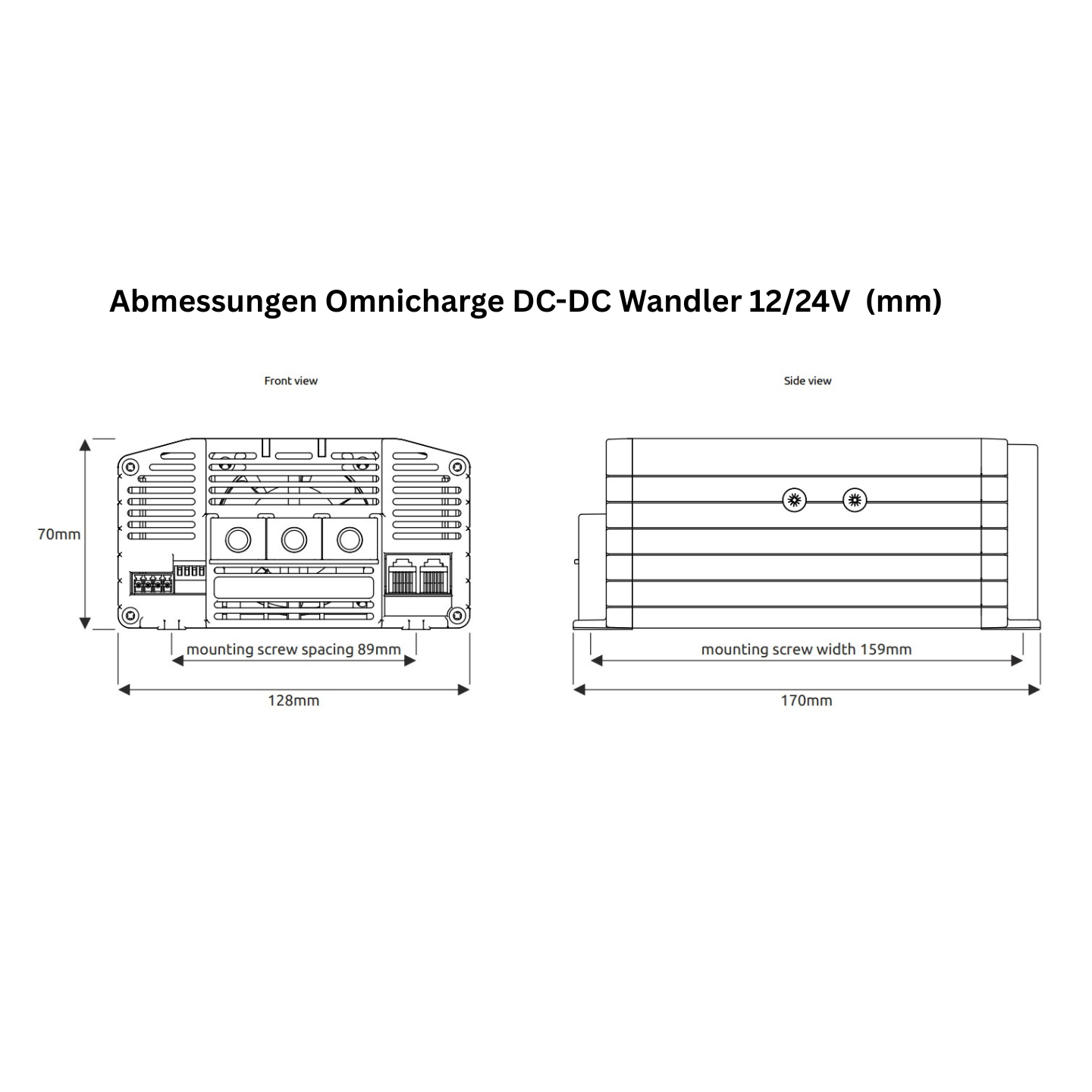 Omnicharge DC-DC Wandler 12/24V