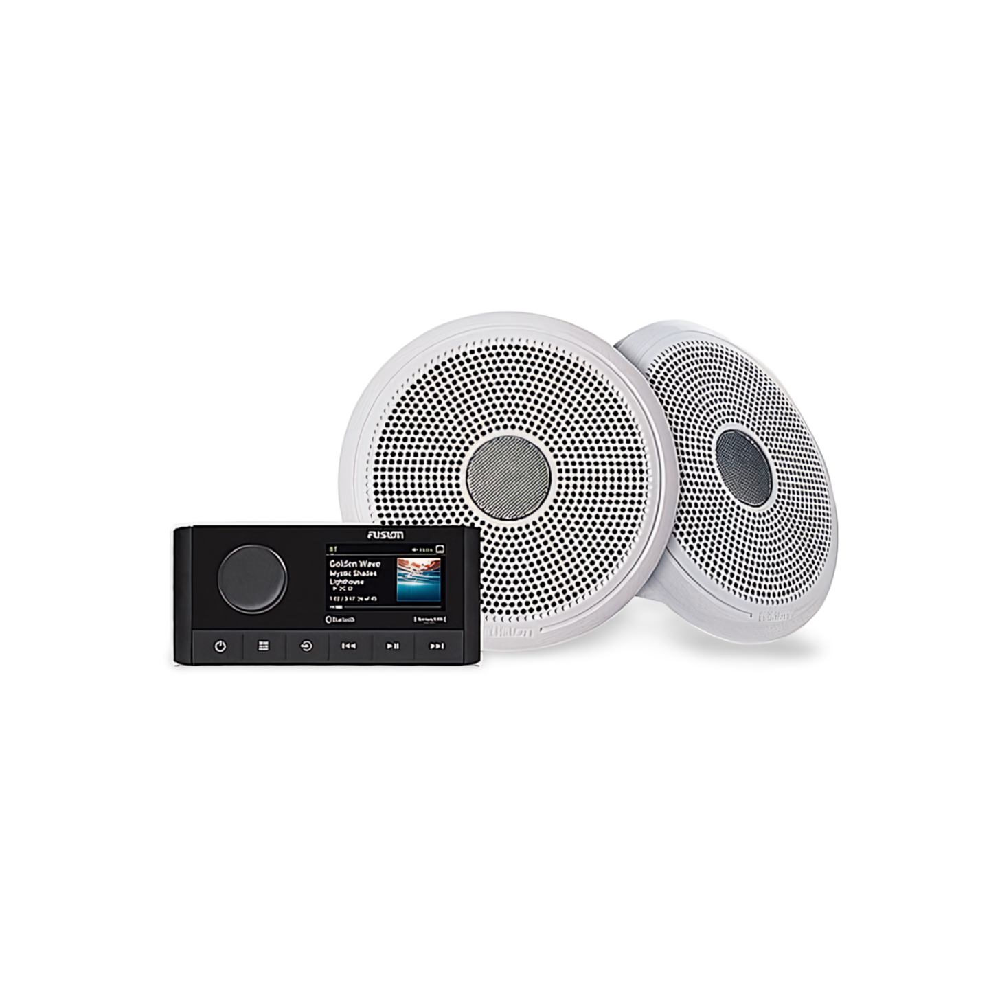 Fusion Radio- und Lautsprecherkits Kit aus MS-RA210 und EL-Lautsprechern