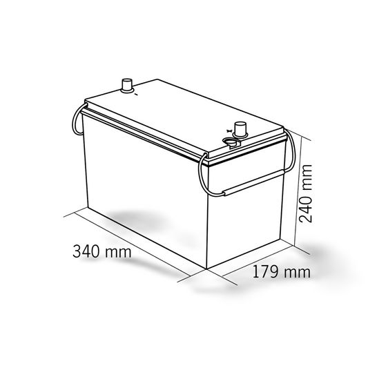 Trion 12V 150Ah LiFePO4 Starter-Batterie