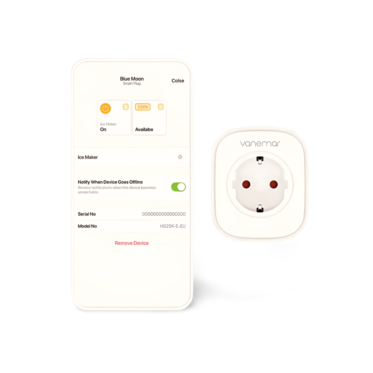 Vanemar Smart Plug / Stromsensor