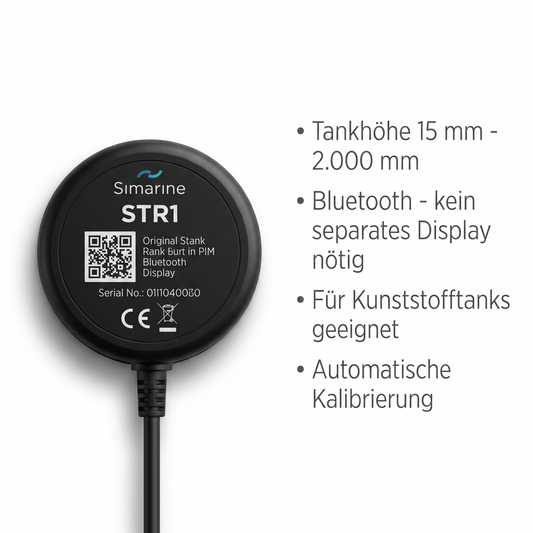 Simarine STR1 Radar Tanksensor – Analog & Bluetooth