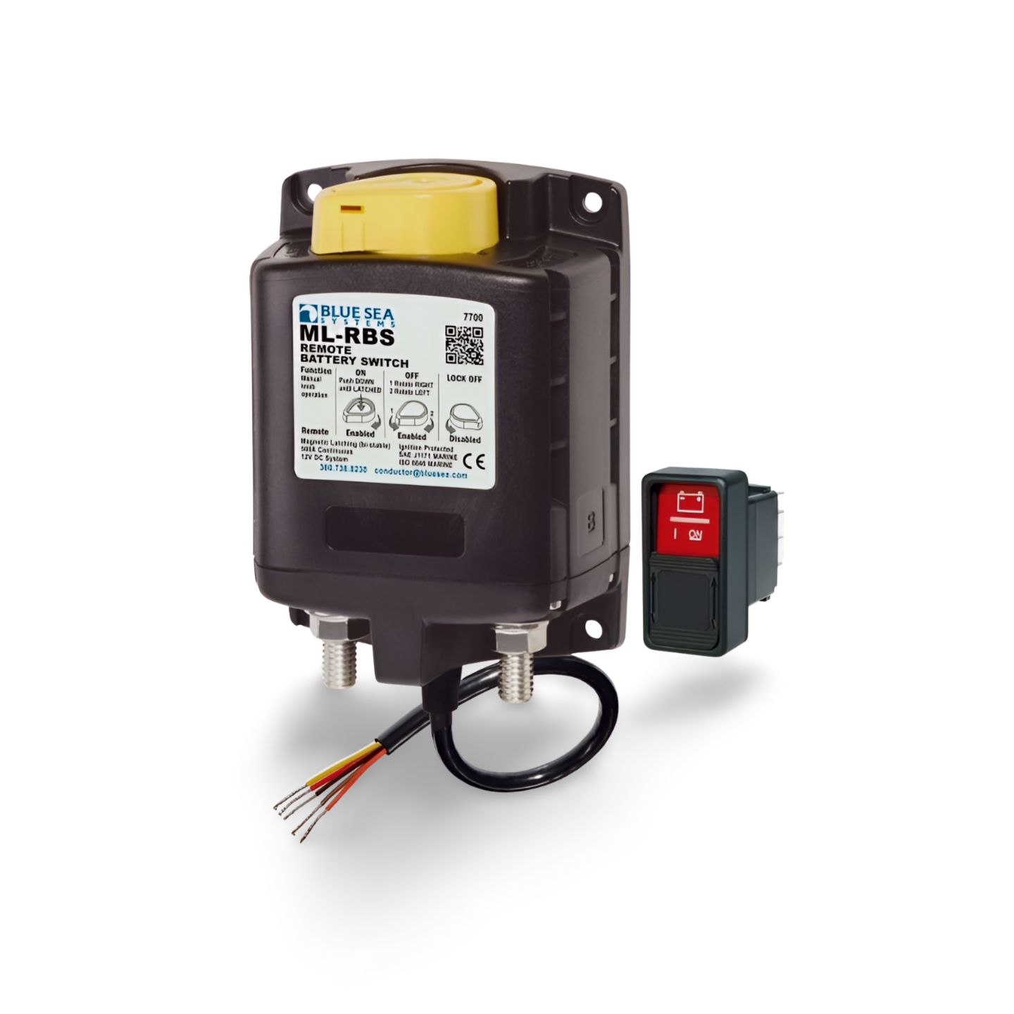 BS 7700 | 7702 ML RBS fernsteuerbarer Batterie Hauptschalter | manuelle Steuerung