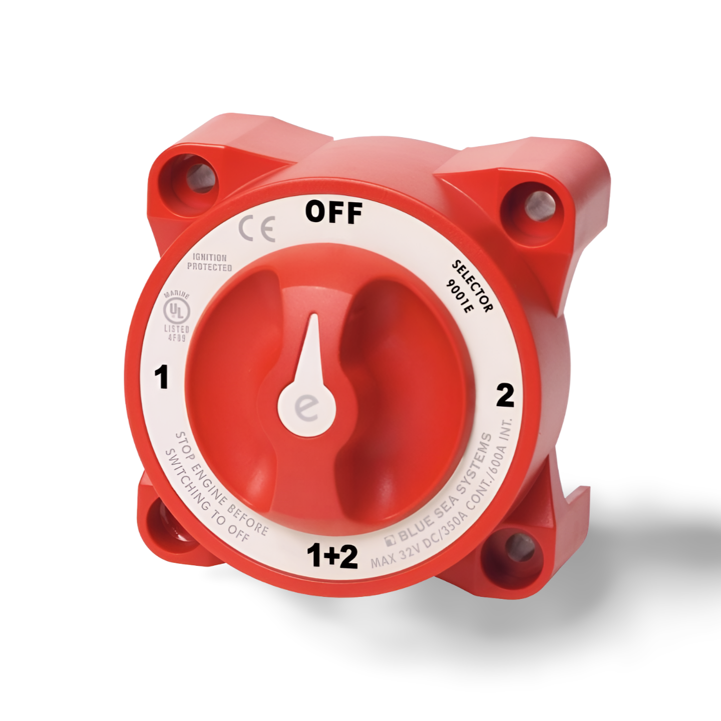 Blue Sea BS 9001e 4-Positionen Hauptschalter 350A