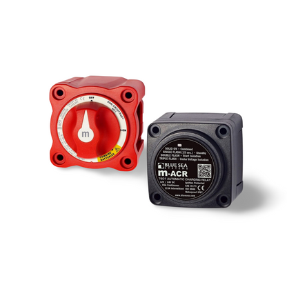 BS 7649 Mini Batterieladerelais mit Batterieschalter Kit - 65A