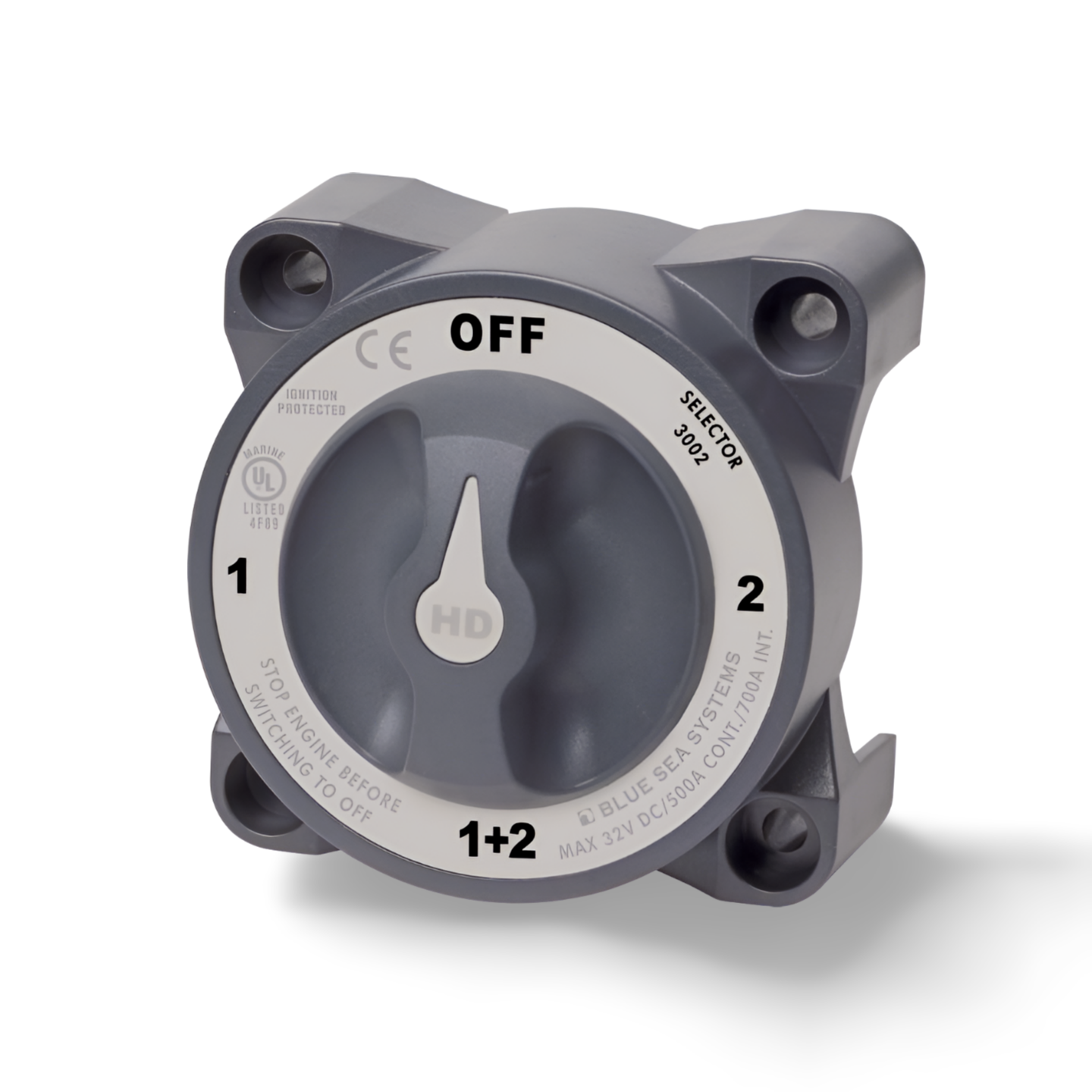 Blue Sea BS 3002 4-Positionen Hauptschalter 500A