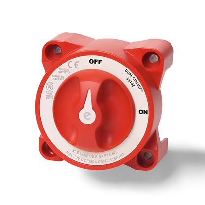 BS 5510e 2-Kreis Batteriehauptschalter 350A