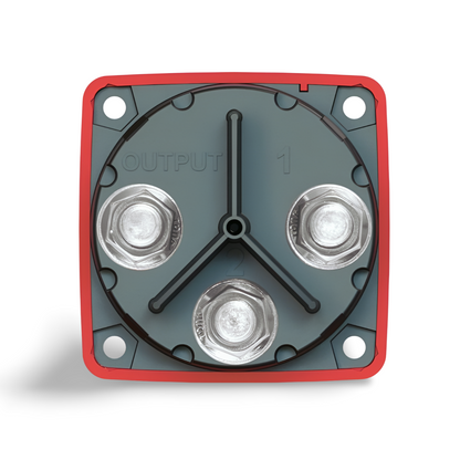 Blue Sea BS 6007 Mini 4-Positionen Batterieschalter