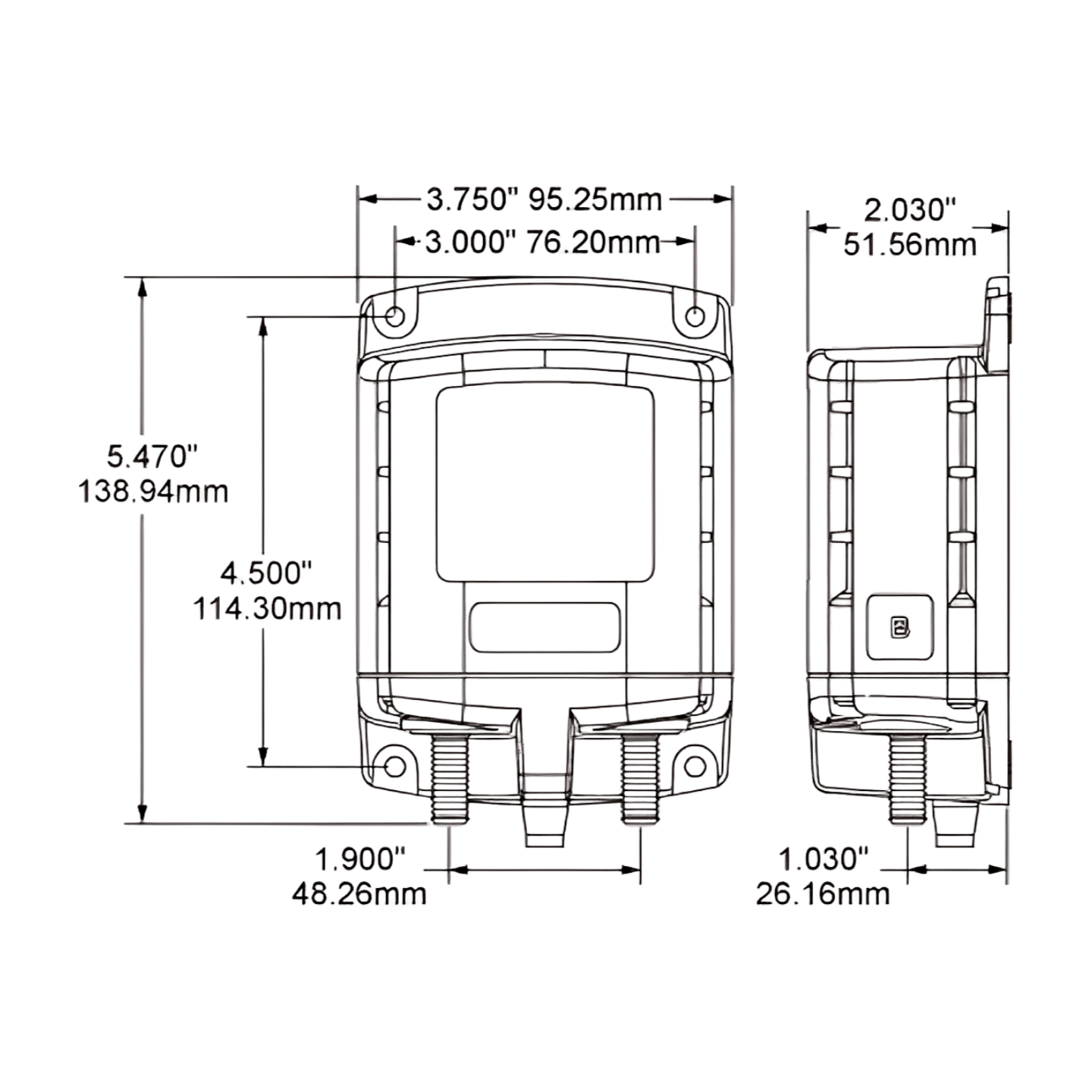 BS 7620 ML ACR Automatik Laderelais 12V DC, 500A