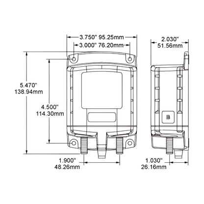 BS 7622 ML ACR Automatik Laderelais mit manueller Steuerung