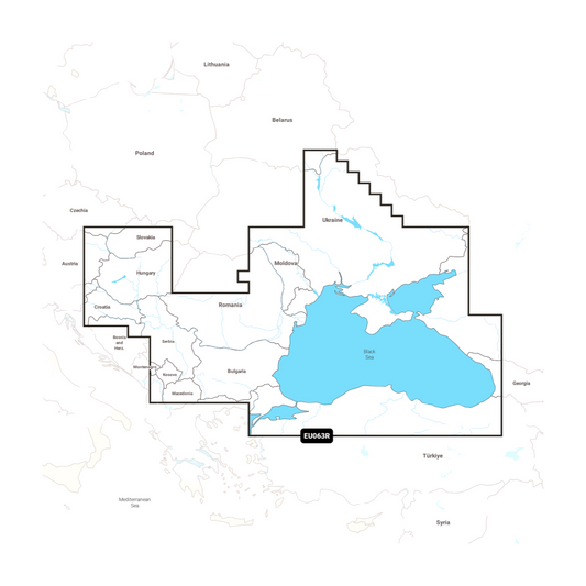 Navionics+ NAEU063R Schwarzes Meer & Asowsches Meer