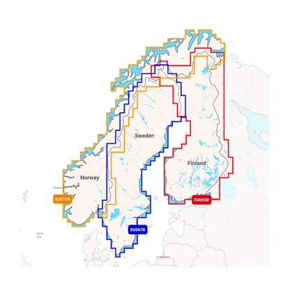 NAVIONICS PLATINUM+ Schweden Seen & Flüsse, NPEU067R