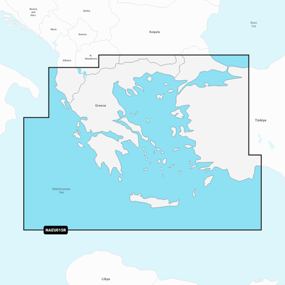 Navionics+ NAEU015R – Ägäis & Marmarameer (Aegean Sea, Sea of Marmara)