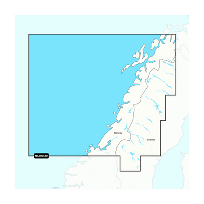 Navionics+ NAEU053R Norwegen, Trondheim bis Tromsø