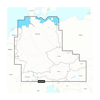 Navionics+ NAEU060R Deutschland, Seen & Flüsse