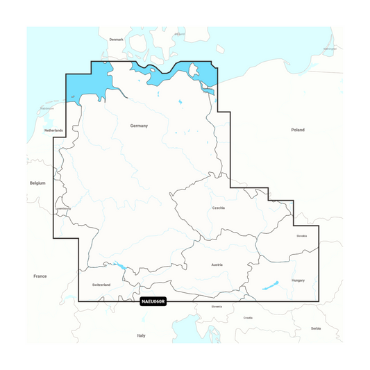 Navionics+ NAEU060R Deutschland, Seen & Flüsse