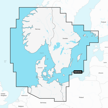 Navionics+ NAEU645L Skagerrak & Kattegat
