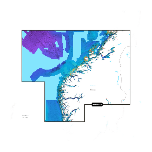NAVIONICS PLATINUM+ Norwegen Sognefjord bis Svefjorden, NPEU052R
