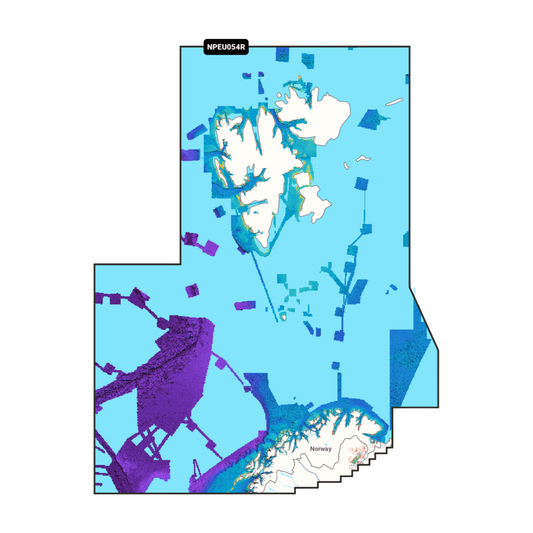 NAVIONICS PLATINUM+ Norwegen Vestfjorden bis Svalbard, NPEU054R