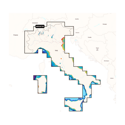 NAVIONICS PLATINUM+ Italien Seen & Flüsse, NPEU073R