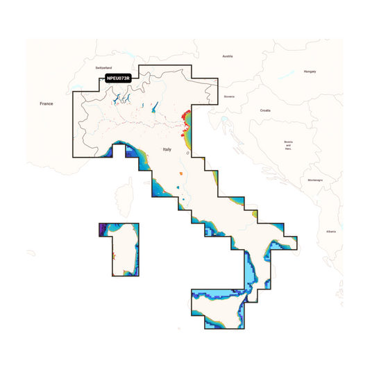 NAVIONICS PLATINUM+ Italien Seen & Flüsse, NPEU073R