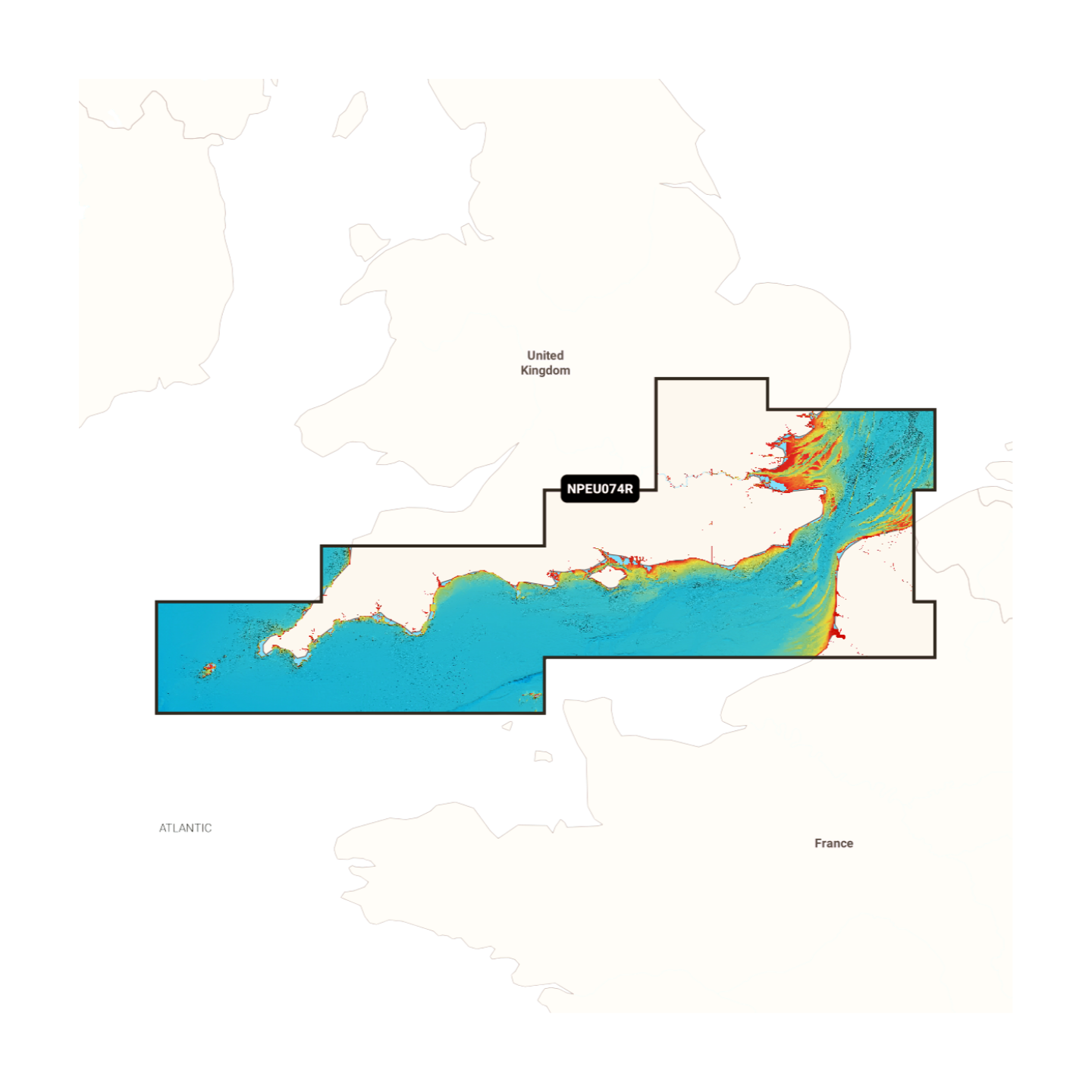 NAVIONICS PLATINUM+ Ärmelkanal, NPEU074R