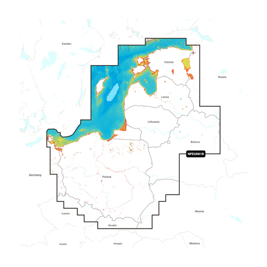 NAVIONICS PLATINUM+ Ostsee Ostküste, NPEU081R