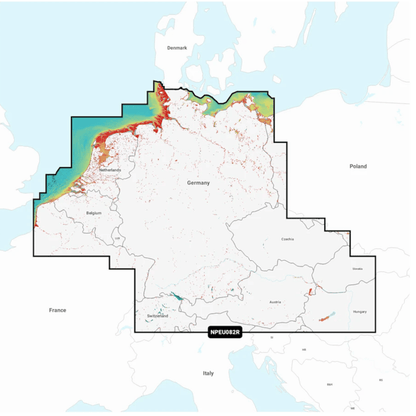 NAVIONICS PLATINUM+ Germany Lakes & Rivers, NPEU060R