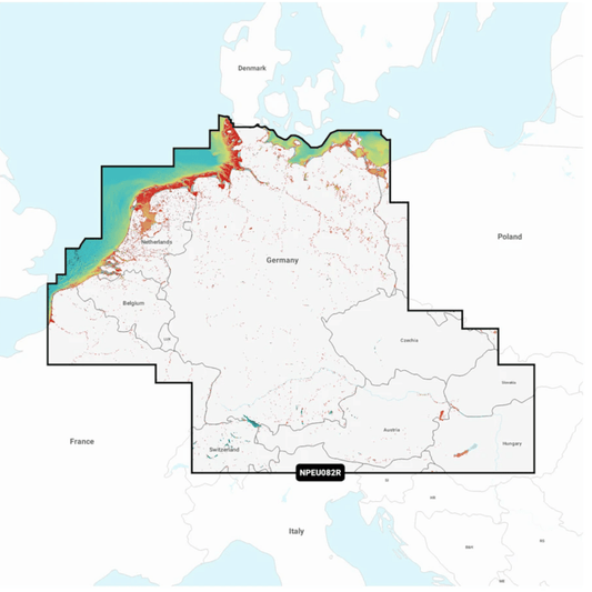 Navionics Platinum+ NAEU082R: Benelux, Deutschland, Österreich