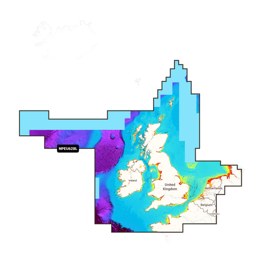 NAVIONICS PLATINUM+ U.K. Irland & Niederlande, NPEU628L