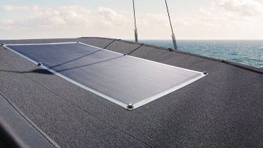 Tough+ Carbon Quick Fix Solarpanel für Segeltuch und Bimini