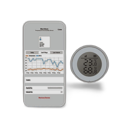 Vanemar Temperatur-/Feuchtigkeitssensor