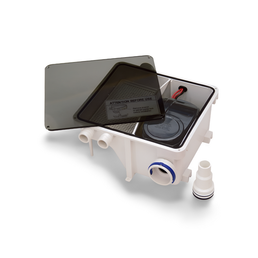 Duschsumpf-System 12V | Automatischer Duschwasser-Ablauf