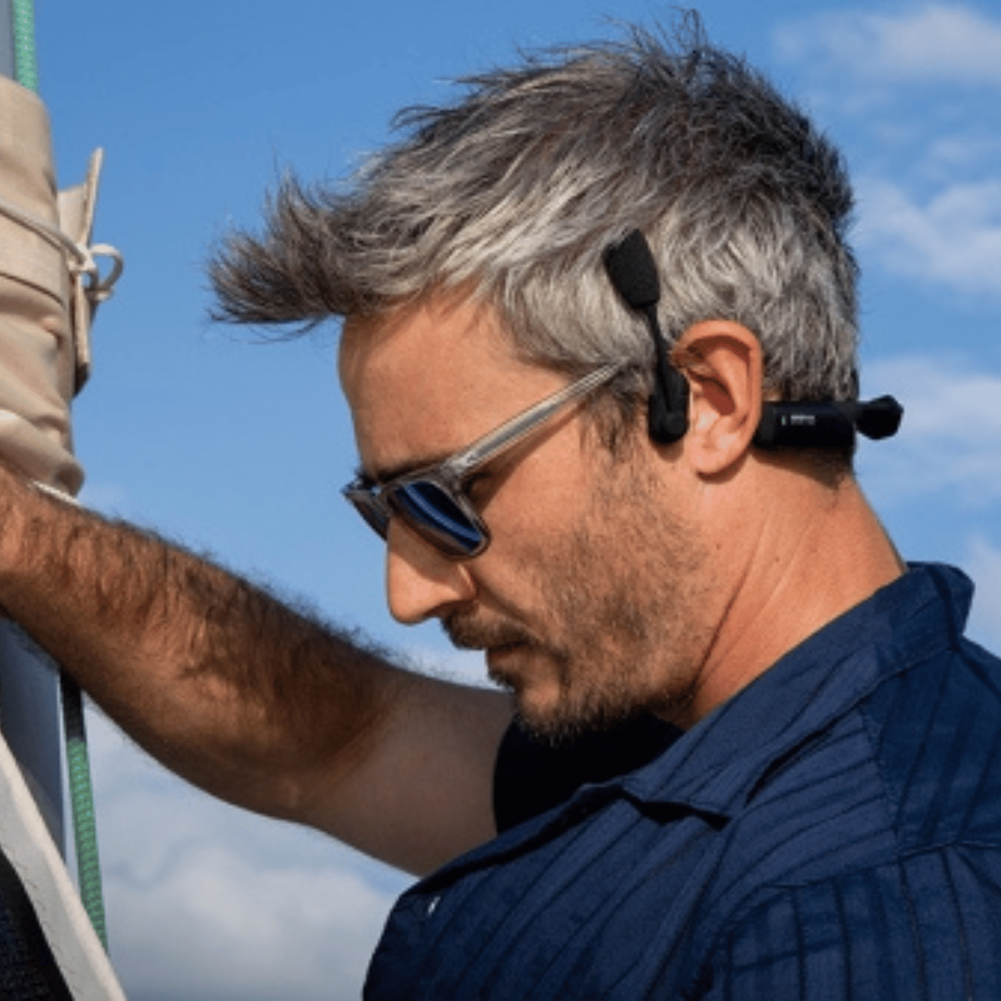 Nautitalk OPEN Knochenschall-Headset mit Mesh Intercom